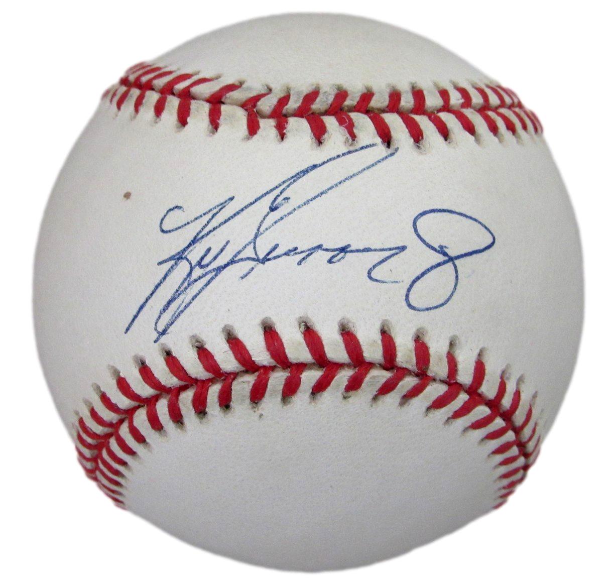 Ken Griffey Jr. HOF Signed/Auto OAL Baseball Seattle Mariners PSA/DNA 203551