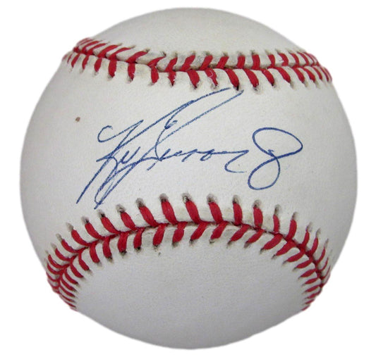 Ken Griffey Jr. HOF Signed/Auto OAL Baseball Seattle Mariners PSA/DNA 203551
