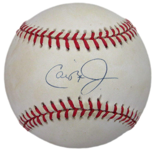 Cal Ripken Jr. HOF Signed/Auto OAL Baseball Baltimore Orioles PSA/DNA 203556