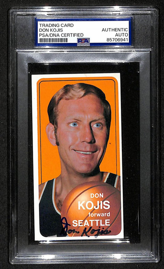 1970 Topps Don Kojis Seattle SuperSonics PSA/DNA Signed/Auto Card BA204108