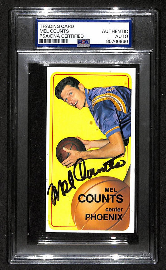 Mel Counts Signed/Autographed 1970 Topps Card #103 Phoenix PSA/DNA BA204127