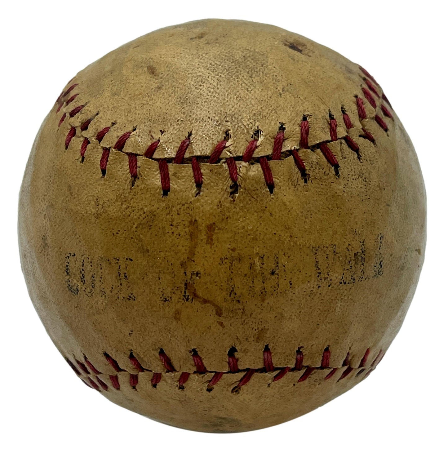 Babe Ruth HOF Single Signed/Autographed 1920's Baseball NY Yankees JSA LOA 03362
