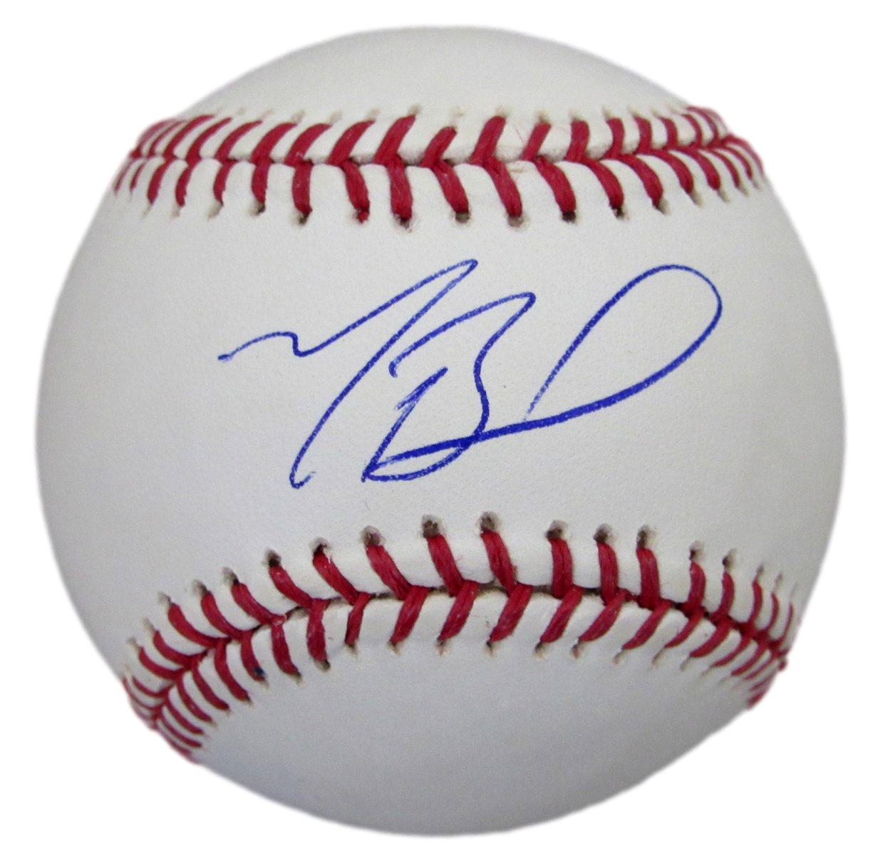 Mookie Betts Signed/Autographed OML Baseball Los Angeles Dodgers PSA/DNA 203560