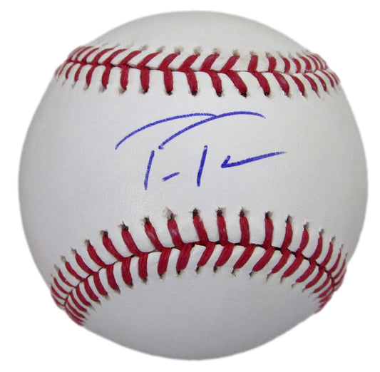 Trea Turner Signed/Autographed OML Baseball Philadelphia Phillies PSA/DNA 203573