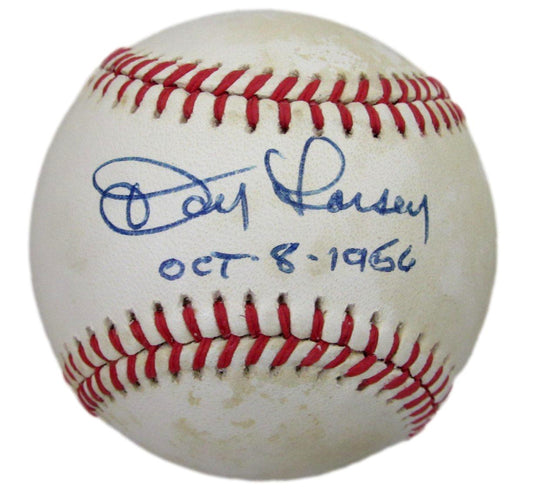 Don Larsen Signed/Inscribed OAL Baseball New York Yankees PSA/DNA 203575