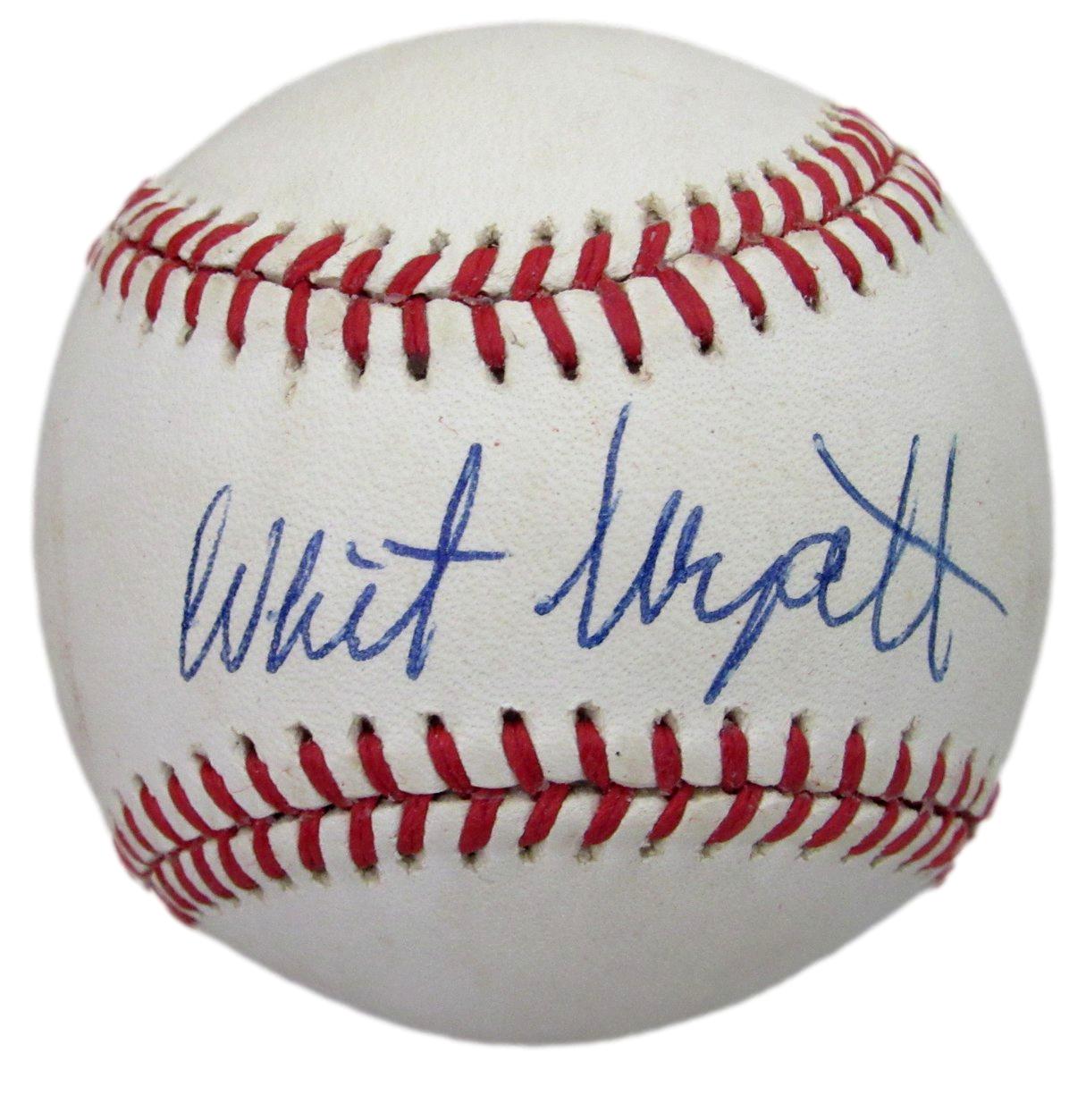Whit Wyatt Signed/Autographed ONL Baseball Los Angeles Dodgers PSA/DNA 203576