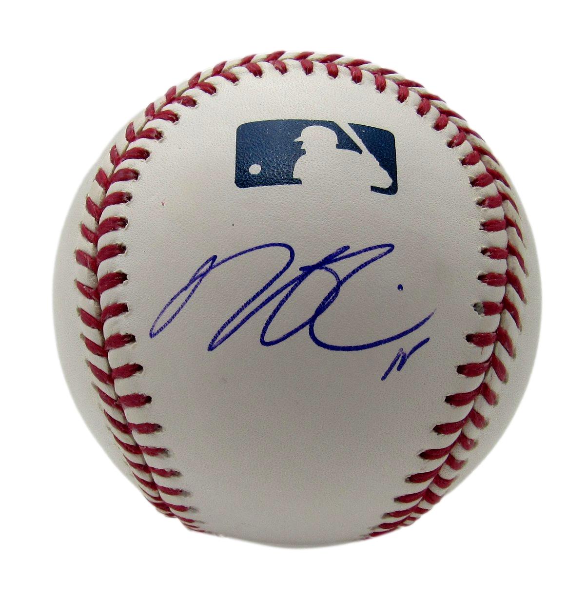 Dustin Pedroia Signed/Autographed OML Baseball Boston Red Sox PSA/DNA 203578