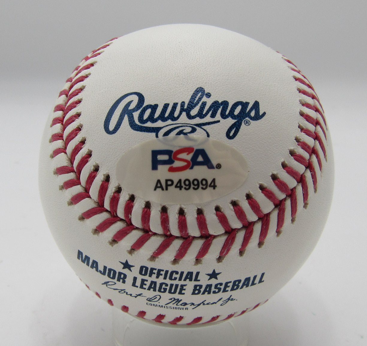 Dustin Pedroia Signed/Autographed OML Baseball Boston Red Sox PSA/DNA 203579