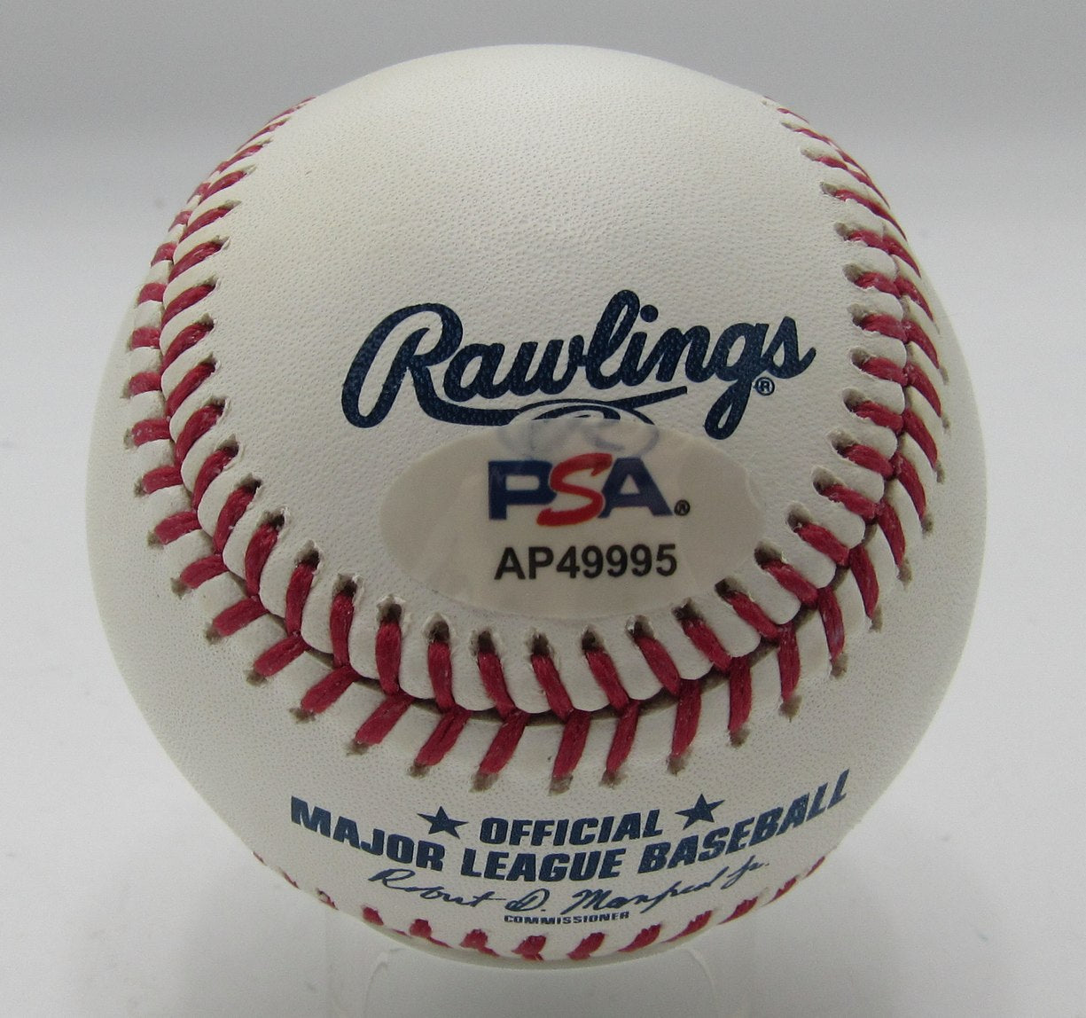 Dustin Pedroia Signed/Autographed OML Baseball Boston Red Sox PSA/DNA 203580