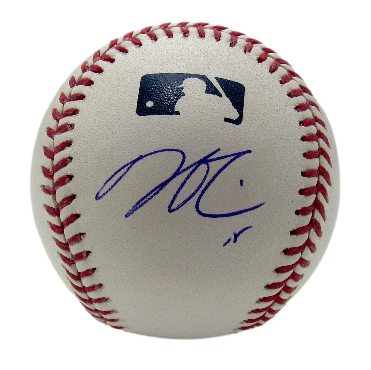 Dustin Pedroia Signed/Autographed OML Baseball Boston Red Sox PSA/DNA 203581
