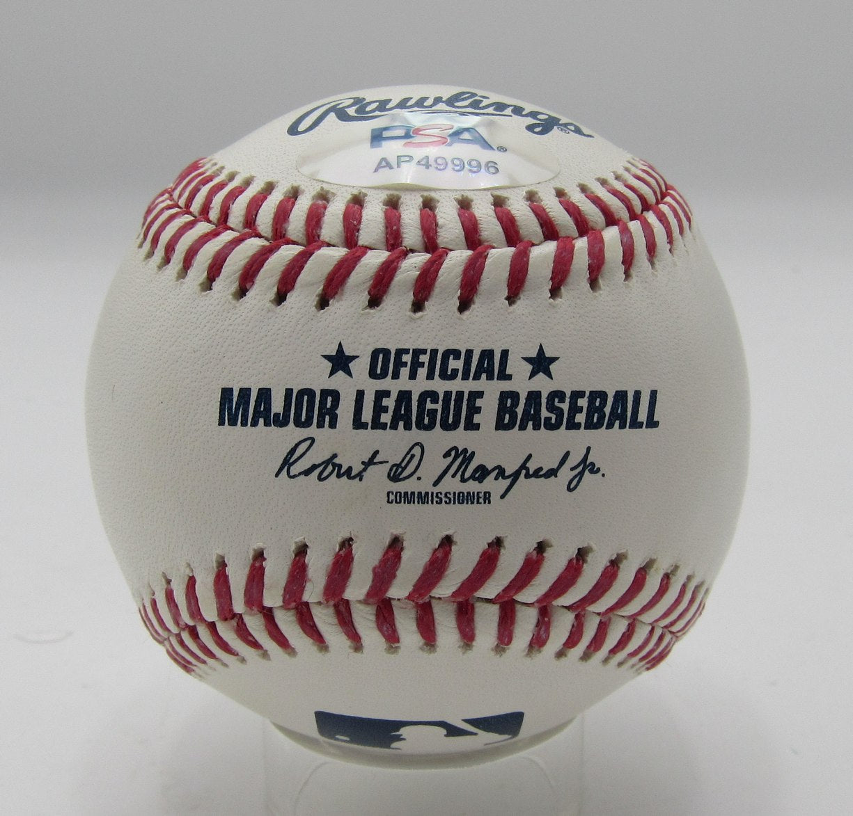Dustin Pedroia Signed/Autographed OML Baseball Boston Red Sox PSA/DNA 203581