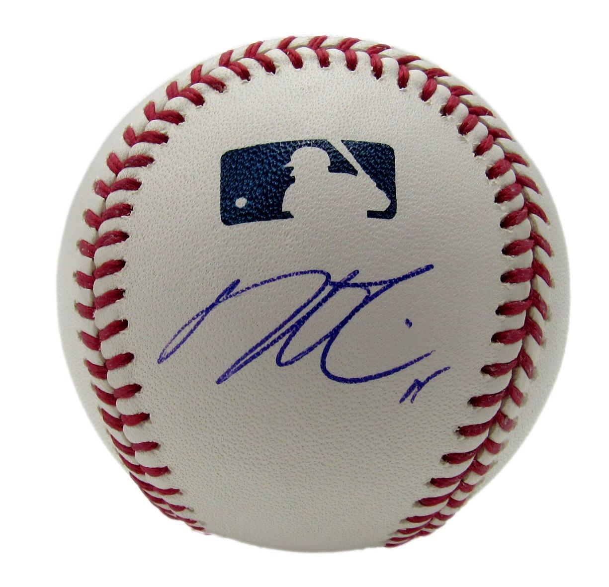 Dustin Pedroia Signed/Autographed OML Baseball Boston Red Sox PSA/DNA 203582