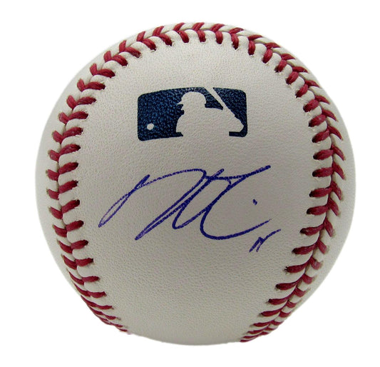 Dustin Pedroia Signed/Autographed OML Baseball Boston Red Sox PSA/DNA 203582