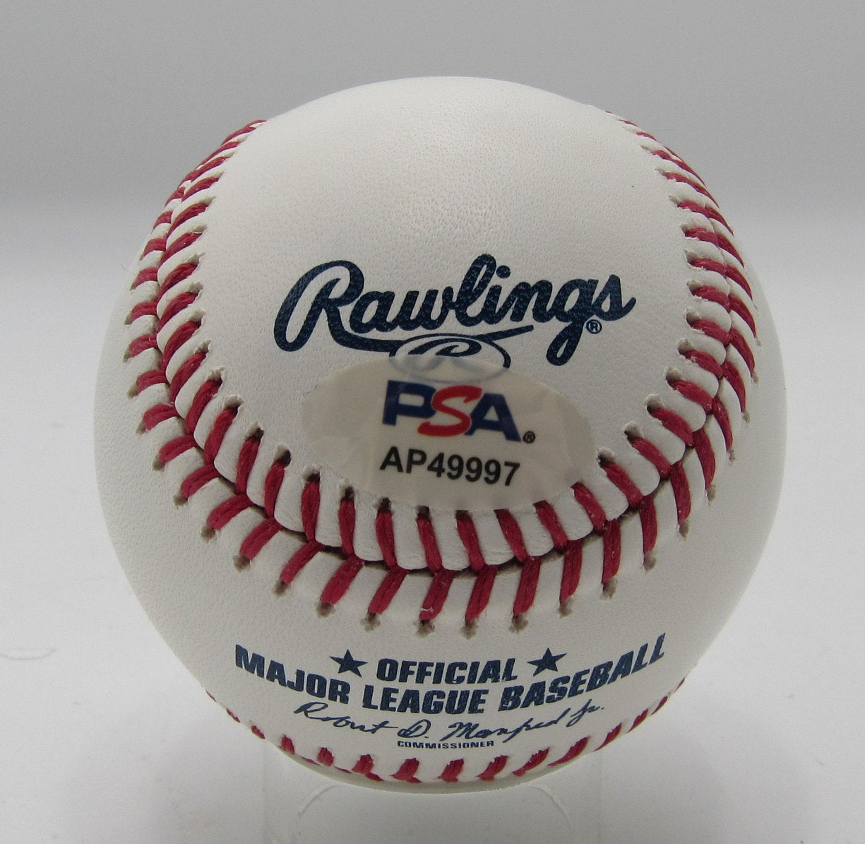 Dustin Pedroia Signed/Autographed OML Baseball Boston Red Sox PSA/DNA 203582