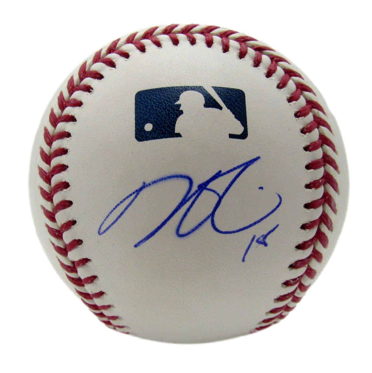 Dustin Pedroia Signed/Autographed OML Baseball Boston Red Sox PSA/DNA 203584