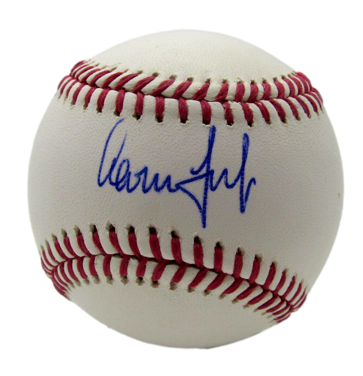 Aaron Judge Signed/Autographed OML Baseball New York Yankees PSA/DNA 203607
