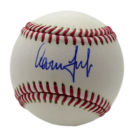 Aaron Judge Signed/Autographed OML Baseball New York Yankees PSA/DNA 203607