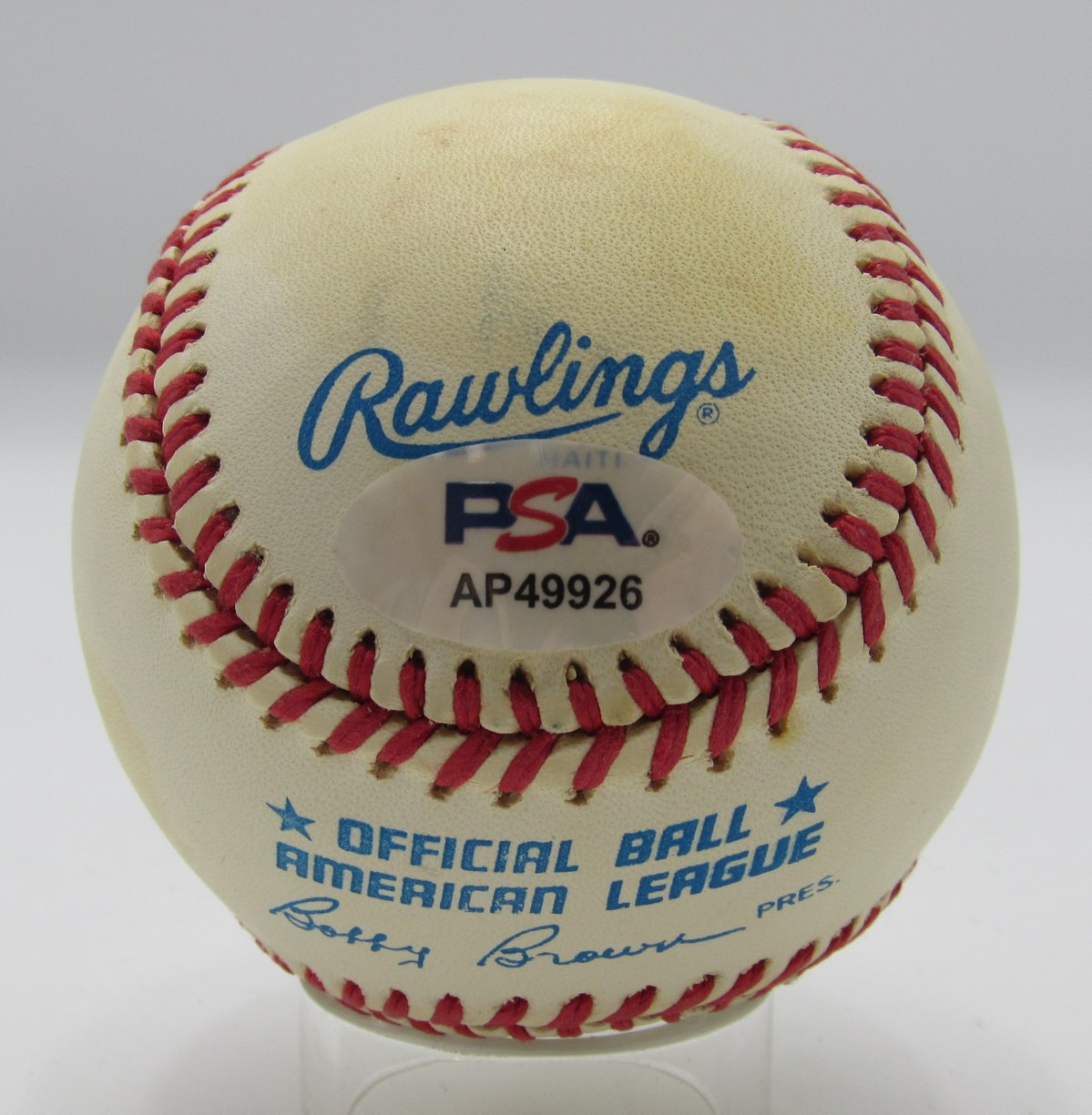 Cecil Travis Signed/Autographed OAL Baseball Washington Senators PSA/DNA 203613