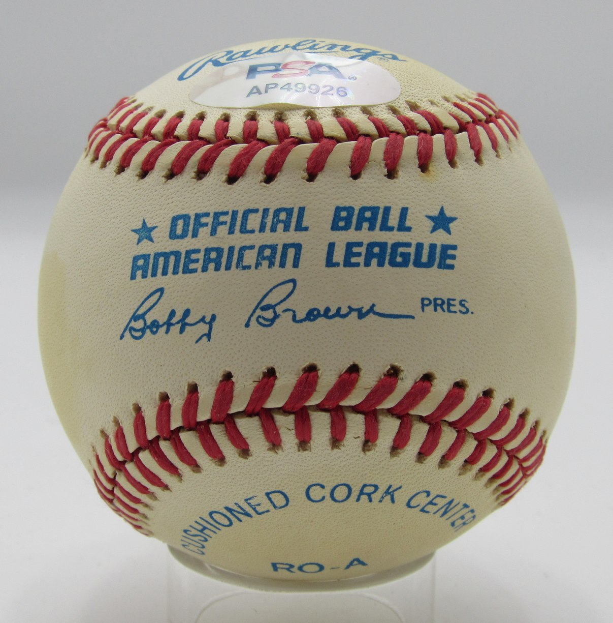 Cecil Travis Signed/Autographed OAL Baseball Washington Senators PSA/DNA 203613