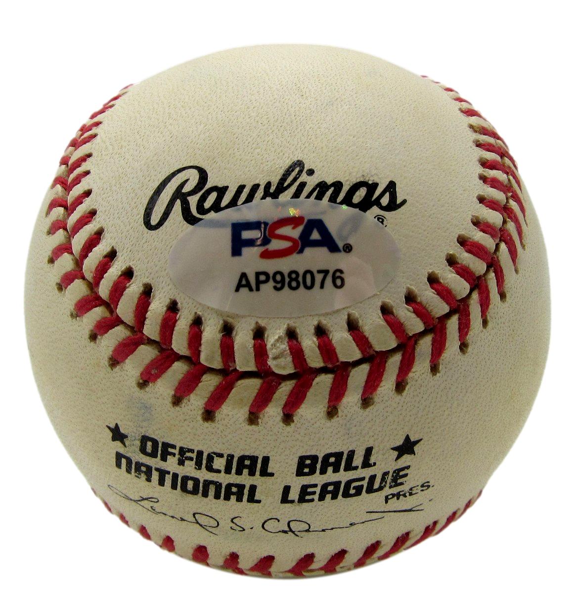 Pee Wee Reese HOF Signed/Auto ONL Baseball Brooklyn Dodgers PSA/DNA 203638