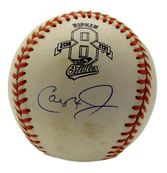 Cal Ripken JR. HOF Signed/Auto OAL Commem. Baseball Orioles PSA/DNA 203641