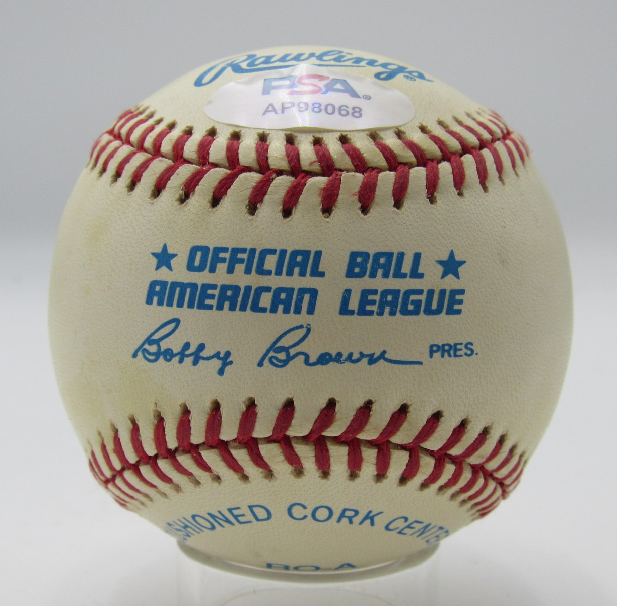 Jim Catfish Hunter HOF Signed/Auto OAL Baseball Oakland A's PSA/DNA 203645