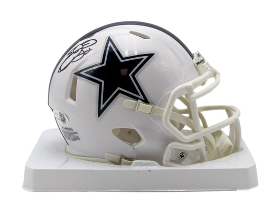 Emmitt Smith HOF Signed/Autographed Dallas Cowboys STS Mini Helmet JSA 203899