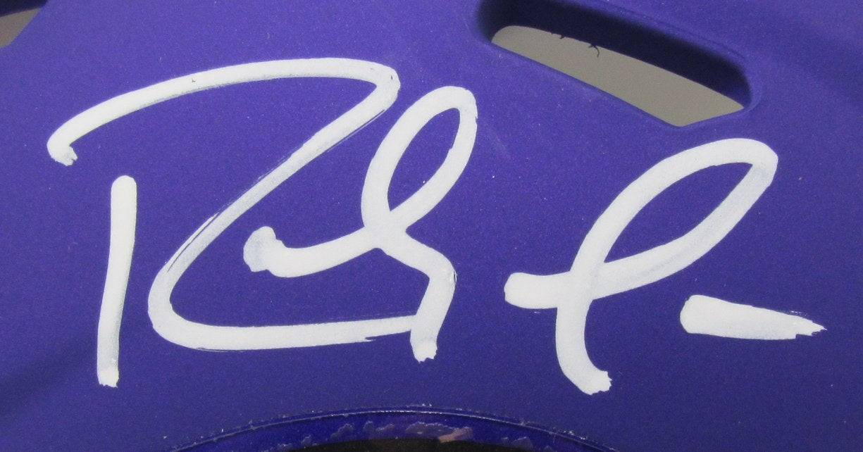 Randy Moss HOF Signed/Autographed Minnesota Vikings Mini Helmet Beckett 203901