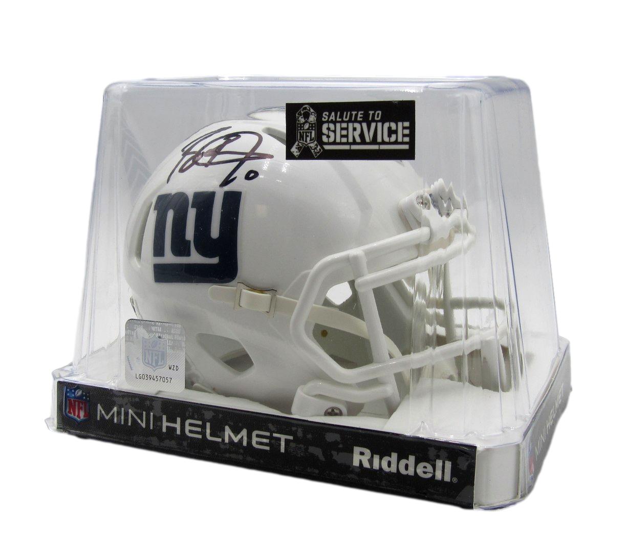 Brian Burns Signed/Autographed New York Giants STS Mini Helmet Beckett 203904
