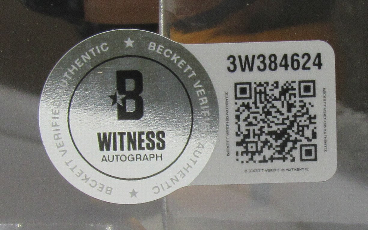 Jerome Bettis Signed/Auto Funko POP! #117 Figurine Steelers Beckett 203909