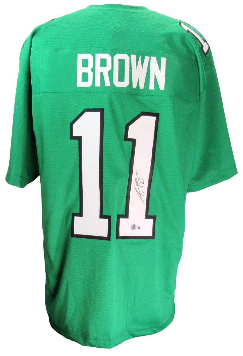 A.J. Brown Signed/Auto Philadelphia Eagles Custom Football Jersey Beckett 203910