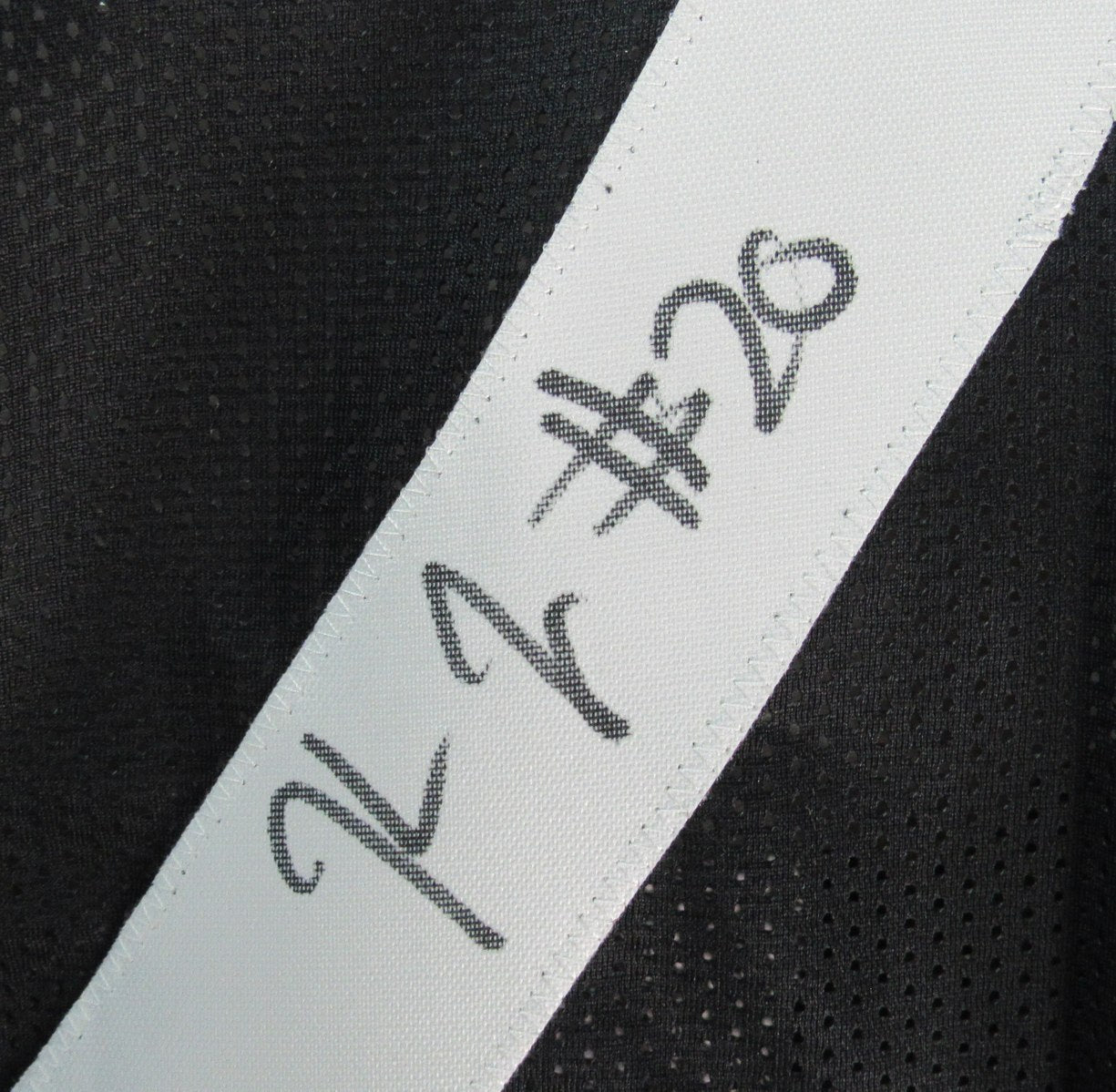 Kaleb Johnson Signed/Auto Steelers Black Custom Football Jersey Beckett 203911