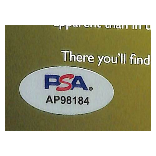 Ben Roethlisberger Signed/Auto 12/30/2012 Program Steelers vs. Browns PSA/DNA