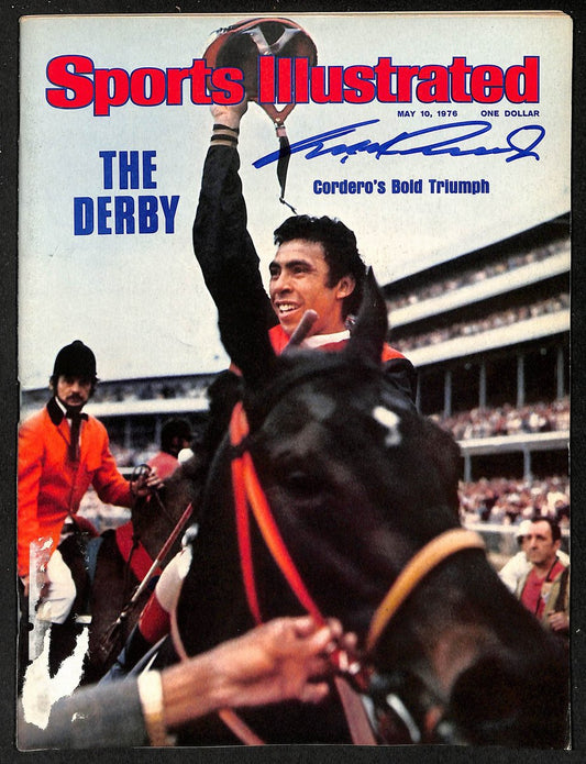 Angel Cordero Jr. Signed 5/10/1976 Sports Illustrated Magazine PSA/DNA 203677