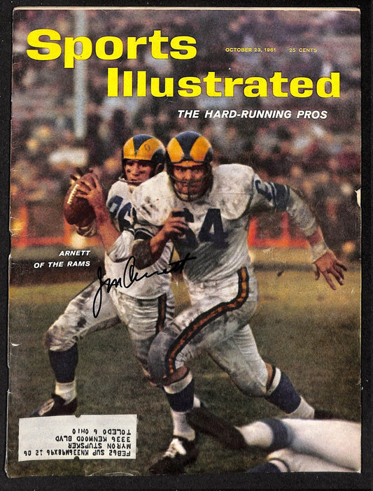 Jon Arnett Signed/Auto 10/23/1961 Sports Illustrated Magazine PSA/DNA 203679