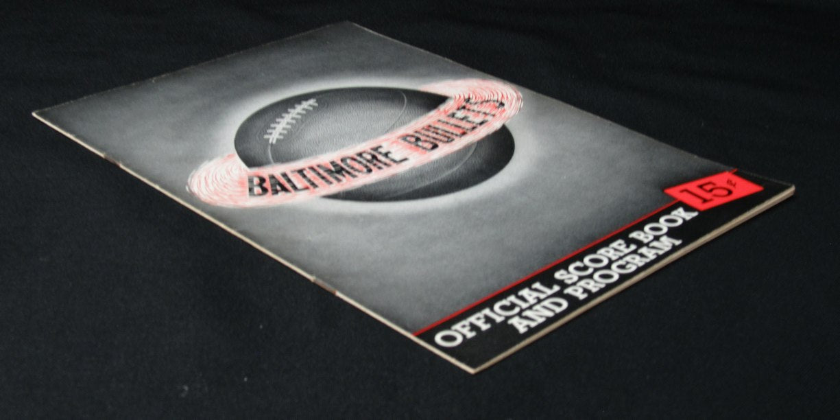 1946-47 NBA Program Baltimore Bullets vs. Newark Bobcats 198265