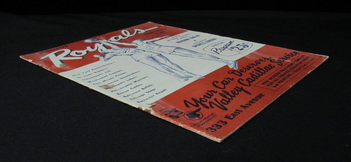 1948-49 BAA Program Rochester Royals vs. Fort Wayne Pistons 198279