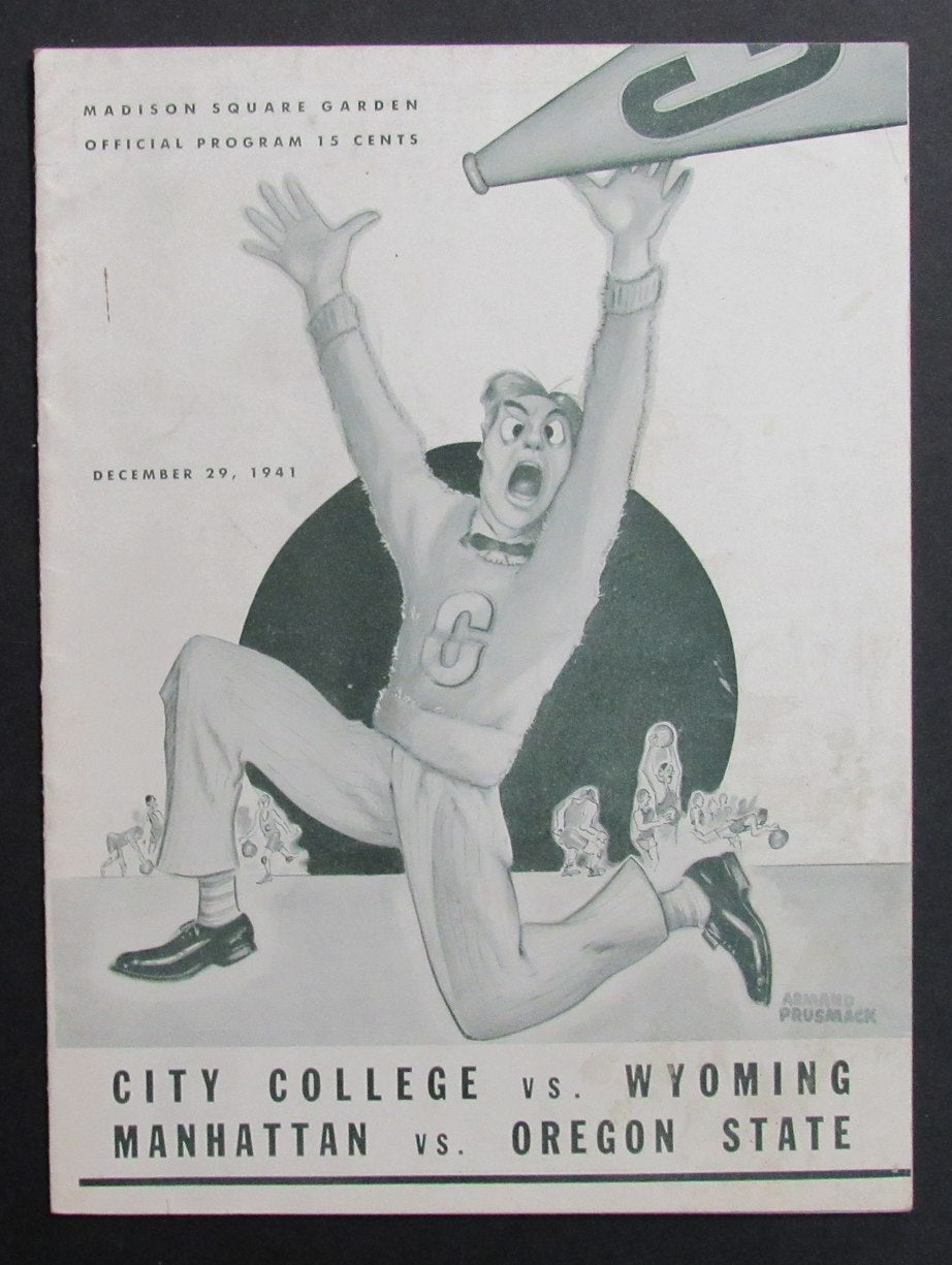 12/29/1941 City College vs. Wyoming & Manhattan vs. Oregon State 198284