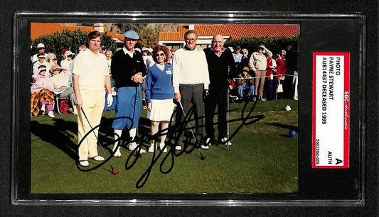 Payne Stewart PGA Champion Signed/Autographed 5.5x3.5 Photo SGC 204184