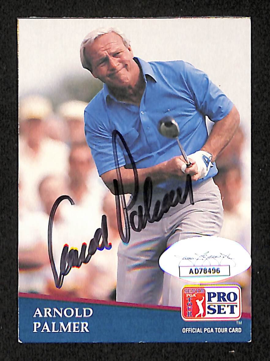Arnold Palmer PGA Champion Signed/Autographed 1991 Pro Set Card JSA 204190