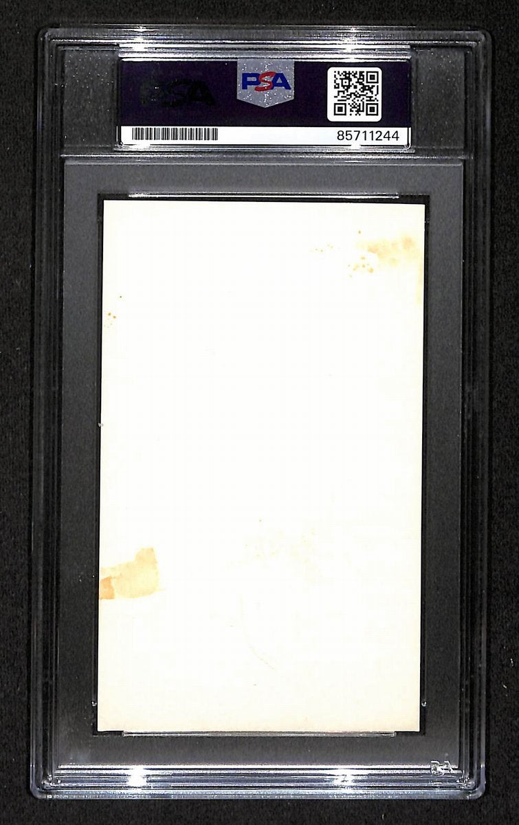 Joe Wood Signed/Autographed 3x5 Index Card PSA/DNA Red Sox BA203993