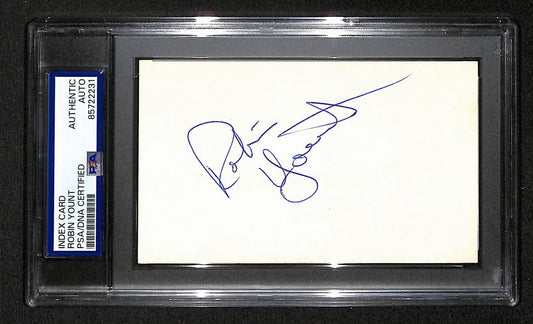 Robin Yount HOF Signed/Autographed 3x5 Index Card PSA/DNA Brewers BA203971