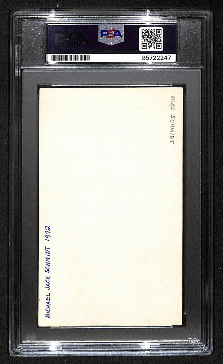 Mike Schmidt HOF Signed/Autographed 3x5 Index Card PSA/DNA Phillies BA203990