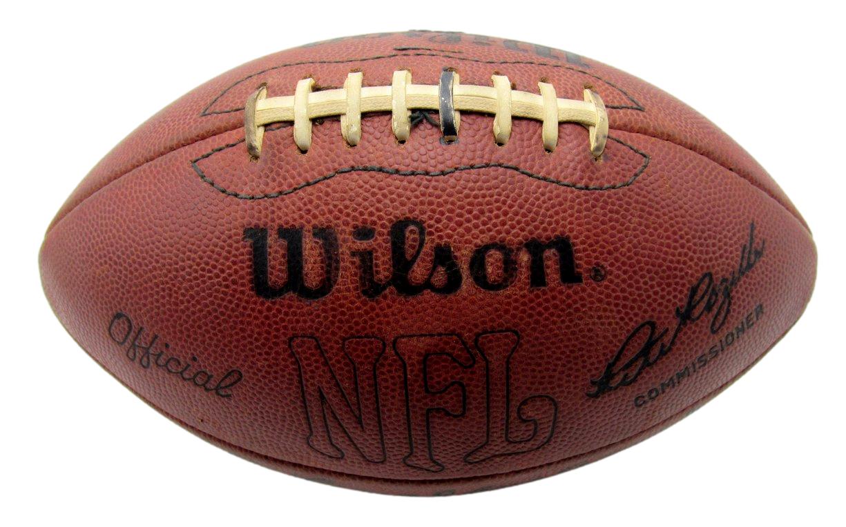 Art Rooney HOF Signed/Inscr Game Football Pittsburgh Steelers PSA/DNA 203441