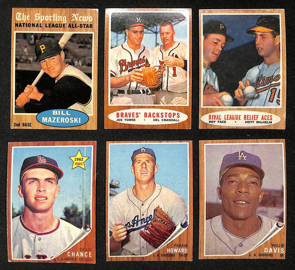 Lot of (132) 1962 TOPPS Baseball Cards Bill Mazeroski, Frank Howard 204233