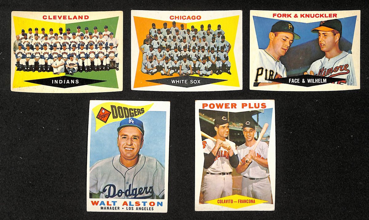 Lot of (164) 1960 TOPPS Baseball Cards Don Larsen, Dick Groat 204237