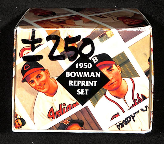 1950 Bowman Baseball Complete Reprint Complete Set (252) Cards 204243
