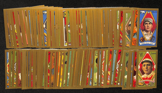 Lot of (104) 1911 T-205 Gold Border Baseball / Tobacco Reprint Cards 204244