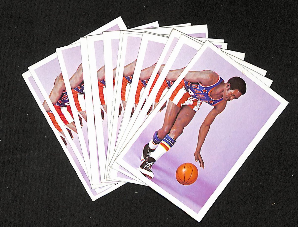 Lot of (14) 1971-72 FLEER Harlem Globetrotters Basketball Cards #83  204521