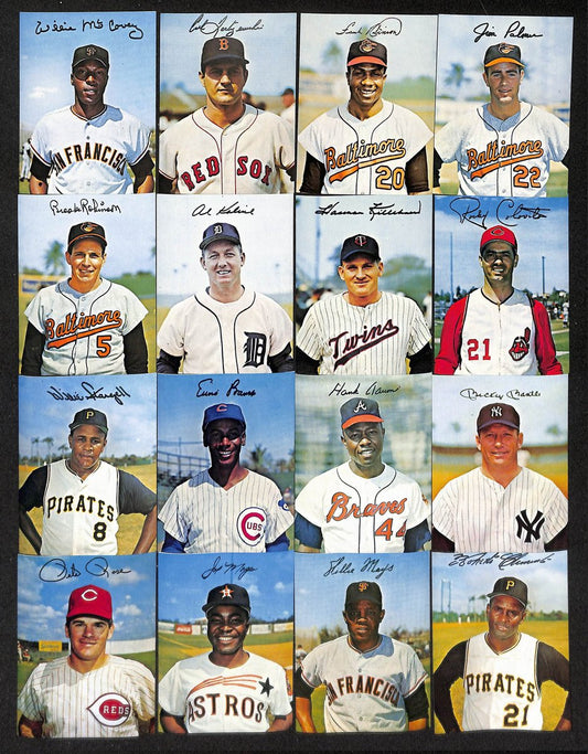 1983 Starline Baseball Stickers Complete Set (16) Mickey Mantle  204528